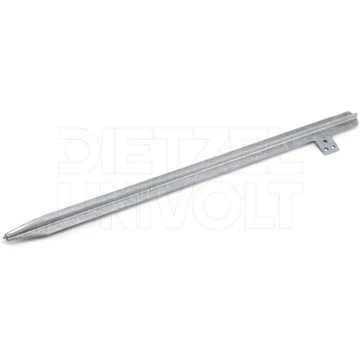 DIETZEL UNIVOLT KE1000fv keresztföldelő 1000mm, tűzihorganyzott, zászlós csatlakozóval M12 furat (032292)