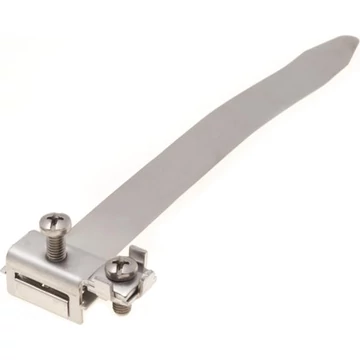 DIETZEL UNIVOLT EBRS1/8-4"NIRO16mm2 Szalag-földelöbilincs, rozsdamentes, 1/8 - 4", 16mm2" (064591)