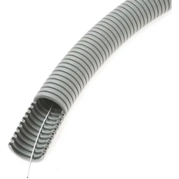 DIETZEL UNIVOLT FXP Ready 20 SZÜ 50M BEHSZ lépésálló gégecső behúzószállal, >750N, PVC, -25°C/+60°C, szürke (086303)
