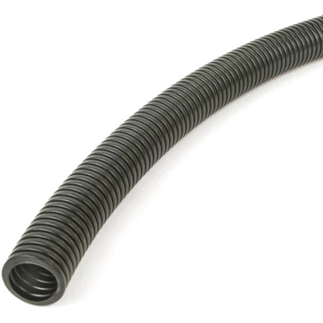 DIETZEL UNIVOLT FXPS 63 FEK UV 25M lépésálló páncél-gégecső, >1250N, PVC, UV-álló, -15°C/+60°C, fekete (100442)