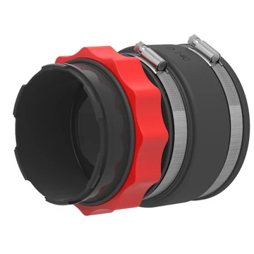 HAUFF TECHNIK HSI150 MA168 WR Rendszerfedél, Ø168mm, KABUFLEX, bordás kábelvédőcsövekhez való mandzsetta technikával (2126010001)