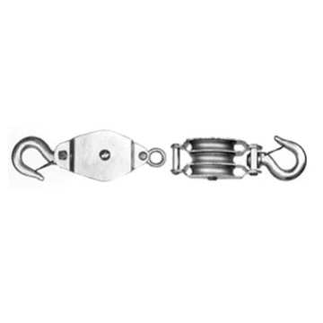 Csigasor forgatható bizt. horoggal 250 daN, 3 soros, 60mm (3-10357)