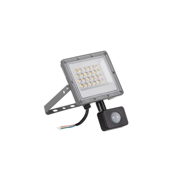 KANLUX ACETE 20W CCT SE GR LED reflektormozgásérzékelővel, 1850/2160/1940lm, 3000/4000/6500K, IP44 (38496)