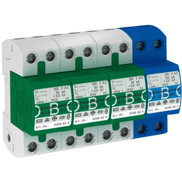 OBO Bettermann MC 50-B 3+1 Túlfeszültség levezető LightningController 255V (5096878)