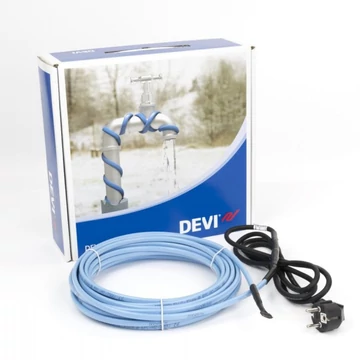 DEVI Önszabályozó fűtőkábel, DPH-10 V2 8m 80W 10°C 230V (98300074)