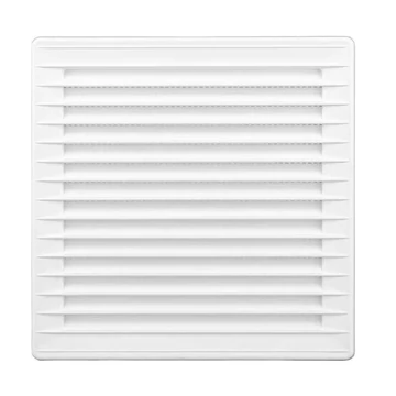 AirROXY AKUSzS Szögletes rács hálóval, átmérő 150 mm, 170X170 mm, fehér (AIR-02-244)