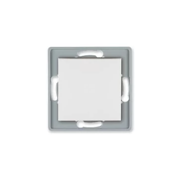 Aling-Conel PRESTIGE - 102 kétpólusú kapcsoló, 10A 250V, keret nélkül, fehér (60052.0)