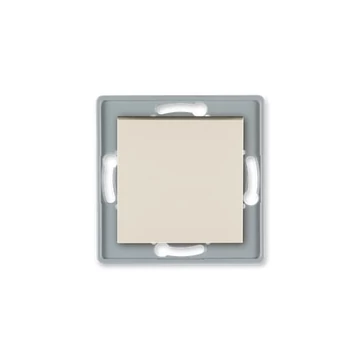 Aling-Conel PRESTIGE - 102 kétpólusú kapcsoló, 10A 250V, keret nélkül, krém (60052.9)