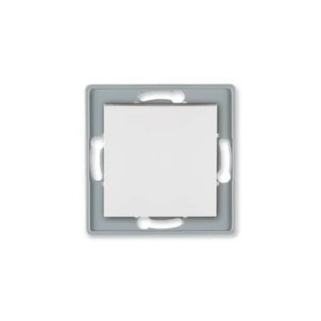 Aling-Conel PRESTIGE - 106 alternatív (váltó) kapcsoló, 10A 250V, keret nélkül, fehér (6007.0)