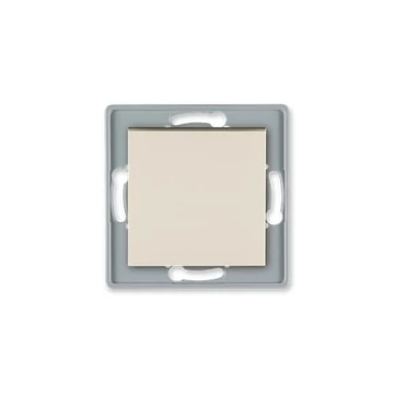Aling-Conel PRESTIGE - 107 keresztváltó kapcsoló, 10A 250V, keret nélkül, krém (6008.9)