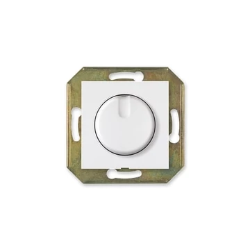 Aling-Conel PRESTIGE - fényerőszabályzó kapcsoló 40-400VA, 230V/50Hz, egypólusú, keret nélkül, fehér (60173.0)