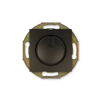 Aling-Conel PRESTIGE - fényerőszabályzó kapcsoló LED fényforráshoz, 0-100W, keret nélkül, soft fekete (60175.E1)