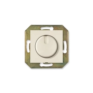 Aling-Conel PRESTIGE - fényerőszabályzó kapcsoló 40-400VA, 230V/50Hz, alternatív, keret nélkül, krém (6017.9)