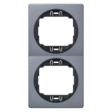 Aling-Conel EON - keret, 2-es, függőleges, METALLIC, antik ezüst / fekete belső (E6711.S1E)