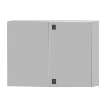 DKC CE elosztó fém szekrény szerelőlemezzel dupla ajtós 600x800x300 mm (R5CE0683)