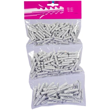 FISCHER SP 6/8/10 műanyag dübel szortiment (37292)