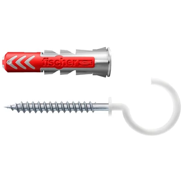 FISCHER DUOPOWER 8X40 RH N K dübel körkampóval, nylon bevonattal (535482)