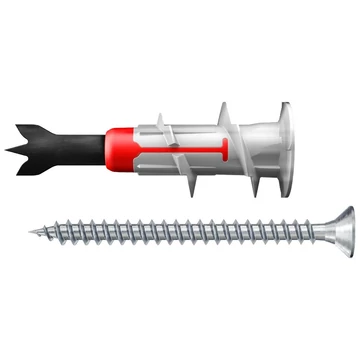 FISCHER DUOBLADE S gipszkarton dübel (csavarral) (545684)