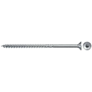 FISCHER FPF II CTP 6,0x160 BC 100 süllyesztett fejű kékre horganyzott faforgácslapcsavar (670464)