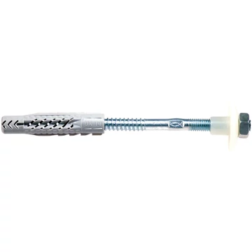 FISCHER WST 12x150 mosdótál rögzítőkészlet dübellel, tőcsavarral, hüvellyel és anyával (80661)
