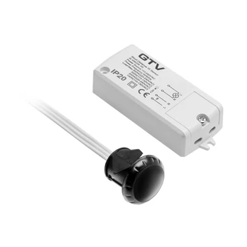GTV Érintés nélküli infravörös kapcsoló, max 500W, IP20, 230V/AC, ajtónyitásra kapcsol (GTV-AE-WBEZDB-10S)
