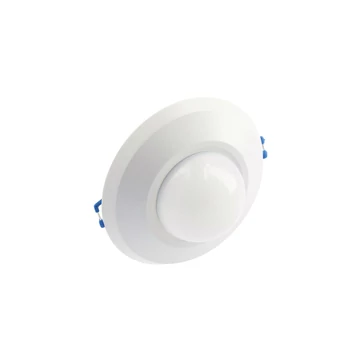 GTV Mozgásérzékelő, max 1000W, IP20, látószög 360°, hatótáv 20m, 230V/AC, fehér, átm.:111 mm, sülly (GTV-CR-CR19000-00)