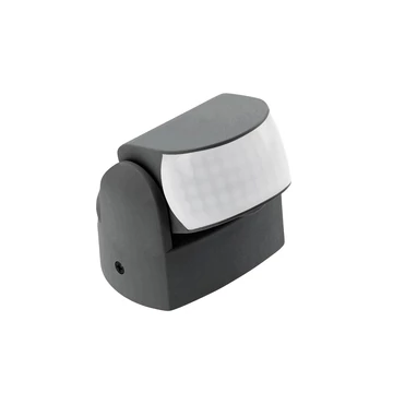 GTV Mozgásérzékelő, MINI, max 1200W, IP65, 180/360°, 12 m, 230V/AC, oldalfali+mennyezeti, fekete (GTV-CR-CR9M00-10)