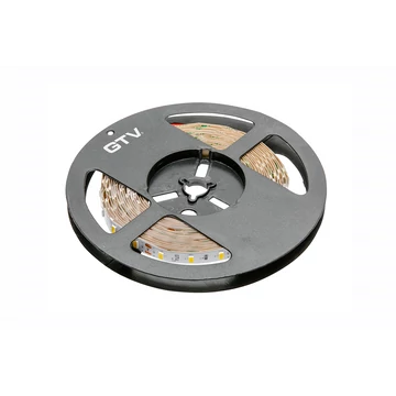 GTV LED szalag, LED FLASH technológia, SMD5050, IP20, 60LED/m, 14,4W/m, 900lm/m, 3200K, 10mm széles (GTV-LD-5050-300-20-CB)