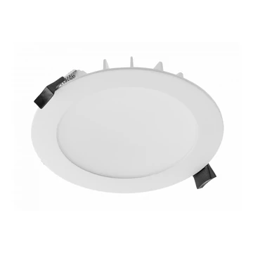 GTV Mennyezeti LED lámpa, süllyesztett, AREZZO, 18W, 1800lm, Tri-Color, 230V, IP54, 110°, kerek (GTV-LD-ARZ18W-CCT)
