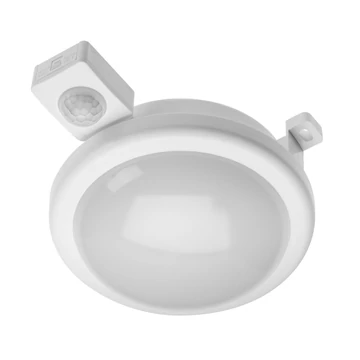 GTV LED hajólámpa, DELTA OR, kerek, falonkívüli, mozgásérzékelős, 6W, 400lm, 4000K, IP54 (GTV-LD-DELOR6WC-NB)