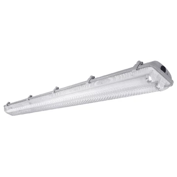 GTV Armatúra LED fénycsőhöz, por-páramentes, HELIOS-LED 258 BIS, ABS/PS, T8 LED, G13, 220-240V/AC (GTV-LD-HEL258B-30)