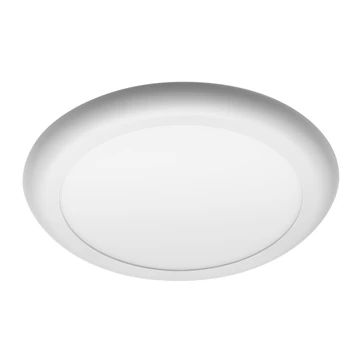 GTV Mennyezeti LED lámpa, süllyesztett, MOZA, 18W, 1500lm, 4000K, IP40, 120fok, 230V, d=230 mm, kerek (GTV-LD-MZ18WOK-NB)