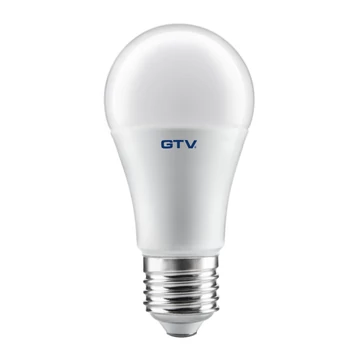 GTV LED fényforrás, E27, normál forma, SMD2835, 15W, 1320lm, 130mA, 4000K, 180°, 230V/AC (GTV-LD-PN3A60-15W)