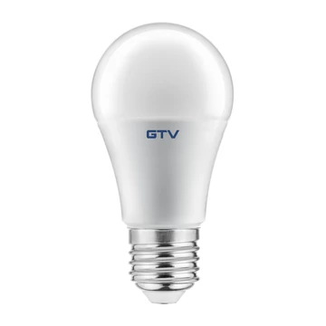 GTV LED fényforrás, E27, normál forma, SMD2835, 12W, 1100lm, 104mA, 6400K, 200°, 230V/AC (GTV-LD-PZ2A60-12)