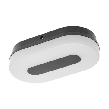 GTV LED lámpatest, TWIST, 10W, 750lm, semlegesfehér 4000K, IP65, 120fok, ovális (GTV-LD-TWI10WOW-40)