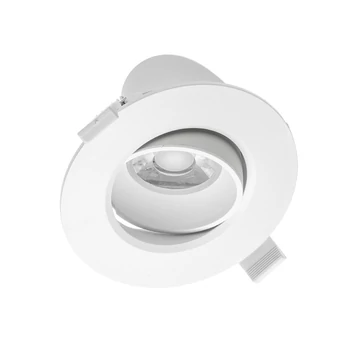 GTV LED mélysugárzó lámpatest, VOLARE, 10W, 800lm, kerek, melegfehér 3000K, IP20, 38fok, 175-250V/AC, 50/60Hz (GTV-LD-VLROK1038-CB)