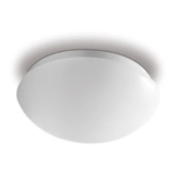 GTV Mennyezeti lámpa, E27, 40W, IP20, 360fok, 220-240V/AC, mikrohullámú mozgásérzékelő, tejfehér búra (GTV-OS-PLCZMI-00)