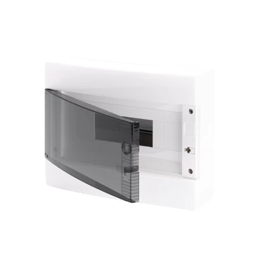 GEWISS ELOSZTÓSZEKRÉNY 12M FALON KÍVÜLI FÜST AJTÓ IP40 NULLA-FÖLD SÍN 280X225X100 (GW40045BS)
