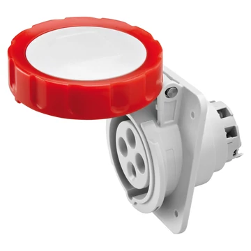 GEWISS 10° SÜLLYESZTETT CSATLAKOZÓALJZAT HP IP66/IP67 3P+F 32A 6H CSAVAROS (GW62242H)