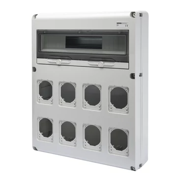 GEWISS Q-DIN 20 M 8 PANELES ELOSZTÓSZEKRÉNY IEC 16/32A IP44/67 IP65 (GW68013N)