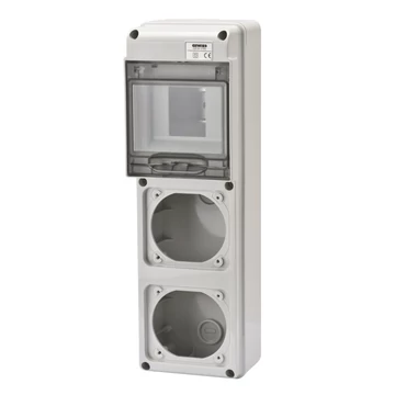 GEWISS Q-DIN 5 M 2 PANELES ELOSZTÓSZEKRÉNY 16A IP44/67 IP65 (GW68018N)