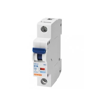 GEWISS RB60 SZÉRIA KISMEGSZAKÍTÓ MCB 1P C 63A 6KA 1M (GW91513)