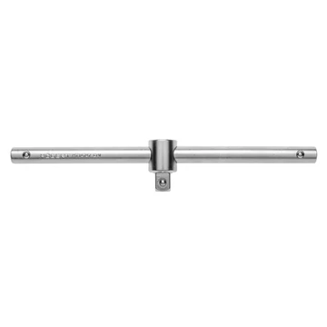 HÖGERT T-rúd, eltolható rögzítéssel, (1/2" ,1/4" . 3/4"). 255 mm, CrV acél, 1 db / blister (HT1A747)