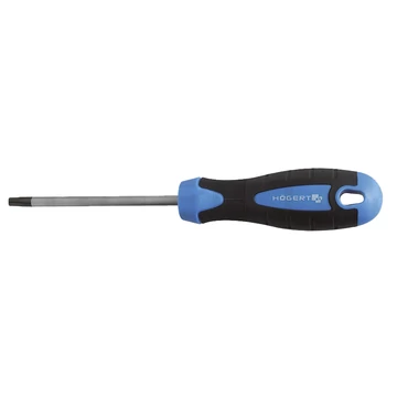 HÖGERT TORX csavarhúzó hatszögű, T10, S2 acél, 100 mm (HT1S053)