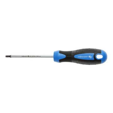 HÖGERT TORX csavarhúzó hatszögű, T25, S2 acél, 100 mm (HT1S056)