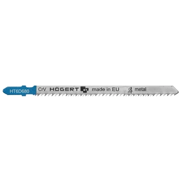 HÖGERT T-szárú dekopír fűrészlap 2 db/bliszter, 3-100mm vágási tartomány (HT6D680-2)