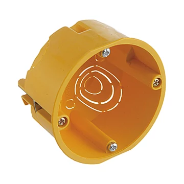 JANGAR Gipszkarton doboz 68x43mm kerek, tető nélkül (JG-2661)