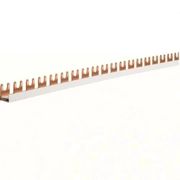 HAGER Fázissín 56db 1P kismegszakítóhoz, 10mm2, 63A, 56M, 1000mm (KDN163B)
