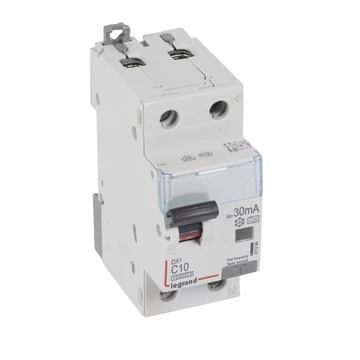 LEGRAND DX3 1P+N kombinált áram-védőkapcsoló C10 10000A / 10kA 30MA A típus (411294)