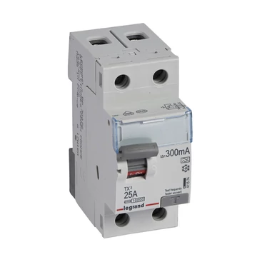 LEGRAND TX3 áram-védőkapcsoló 2P 25A 300MA A (411574)